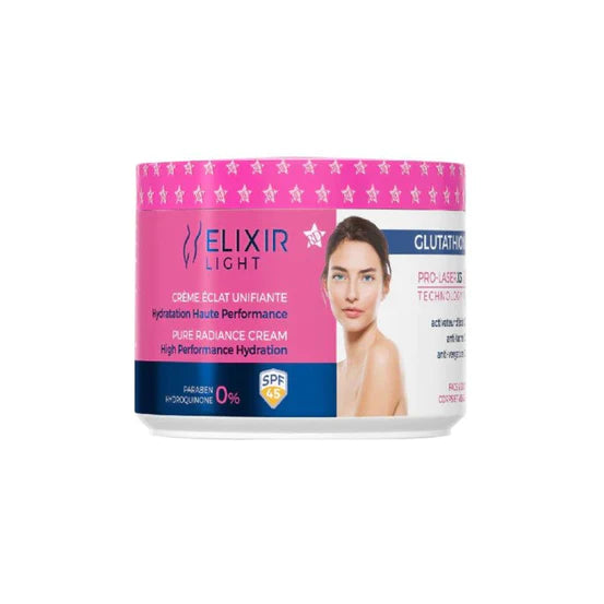 Elixir Light Pure Radiance Creme 400 ml \ 13.5 Oz Afro Body Glow Elixir Light Pure Radiance Creme 400 ml \ 13.5 Oz Afro Body Glow