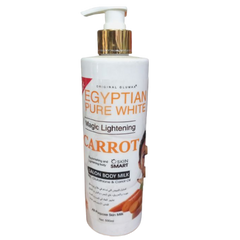 Egyptian Pure White Magic Lightening Carrot Salon Body Milk 500ml
