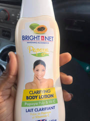 Bright & Net Papaya Body Lotion w/ Papaya Pulp & Vit. C 500ml