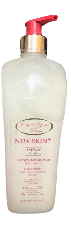 New Skin Plus Whitening Body Lotion 400ml Afro Body Glow