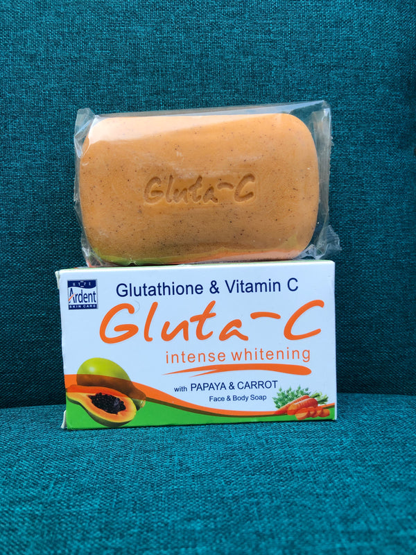 Gluta - C Intense Whitening with Papaya and Carrot face and body soap