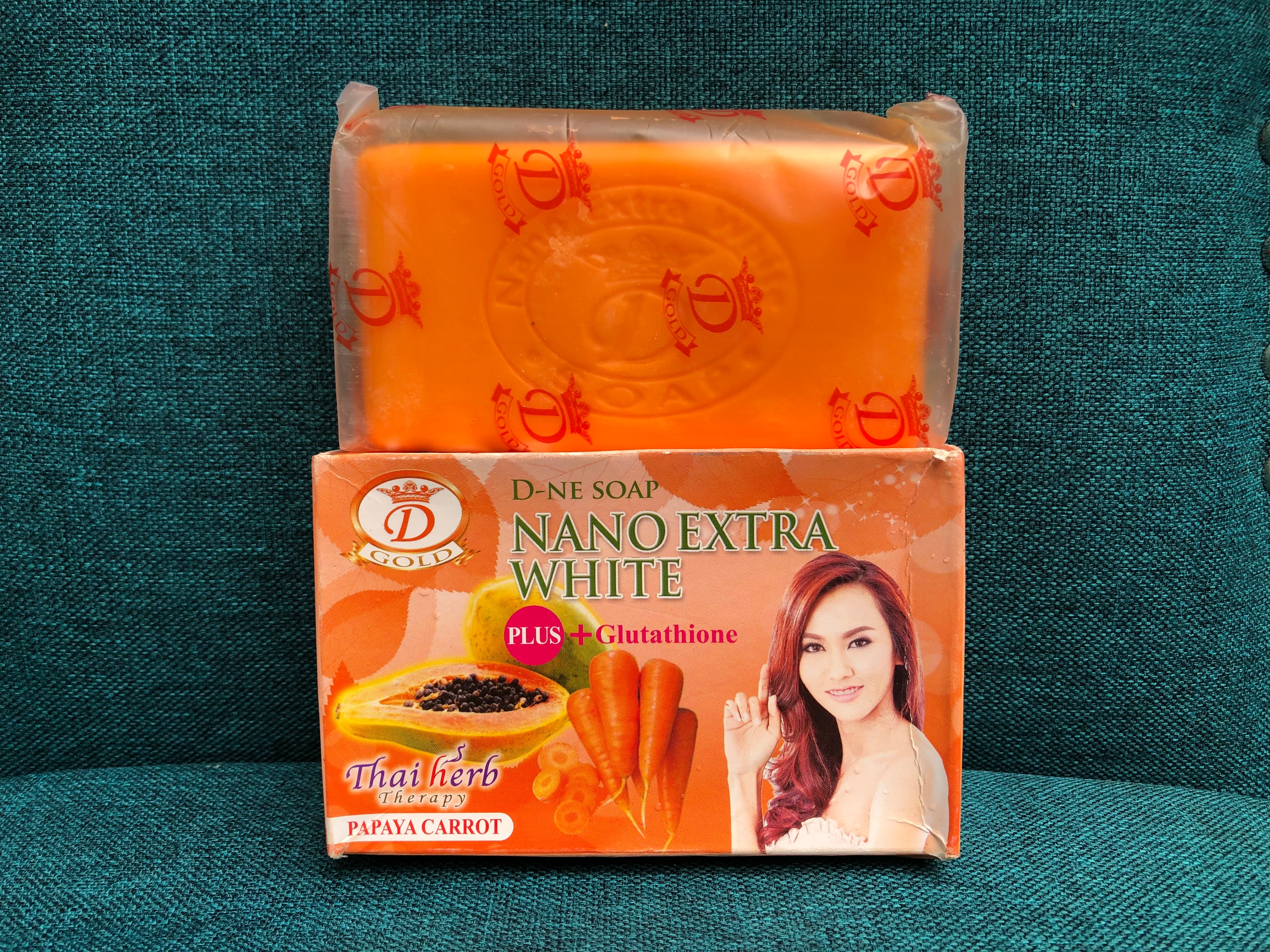 nano extra white plus glutathione Nano Extra White Papaya Carrot plus Glutathione Soap 160g – Afro Body Glow nano extra white plus glutathione Nano Extra White Papaya Carrot plus Glutathione Soap 160g – Afro Body Glow