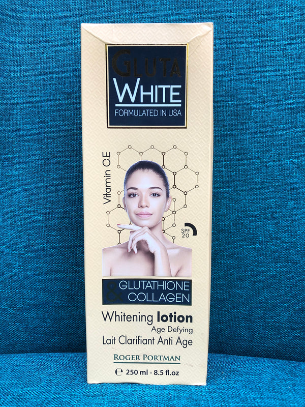 Gluta White Glutathione & Collagen Whitening Lotion 250ml 8.5floz