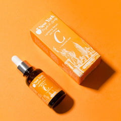 New York Bright & Lovely Lightening Serum with Vitamin C and Hyaluronic Acid 30m l - Afro Body Glow
