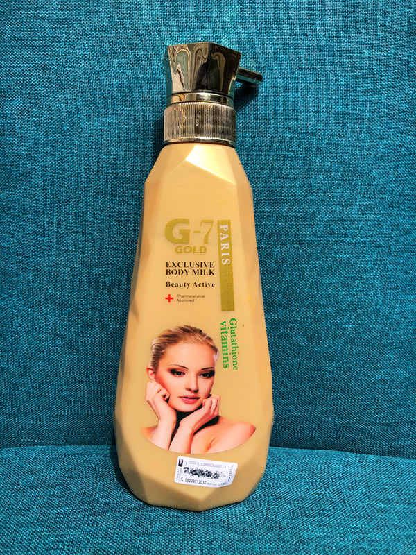 G-7 Paris Gold Exclusive Body Milk Beauty Active 500ml