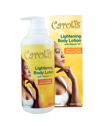 Carotis Lightening Body Lotion Results in 7 Days With Vitamin A 400ml - Afro Body Glow