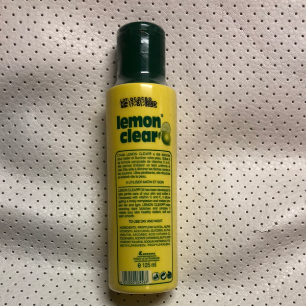 Lemon Clear Beauty Oil
