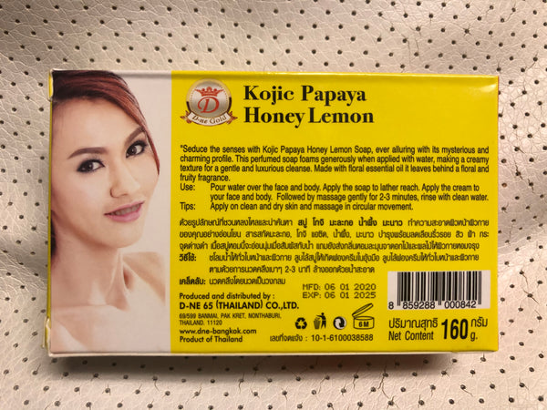 Kojic white Papaya Honey Lemon Soap