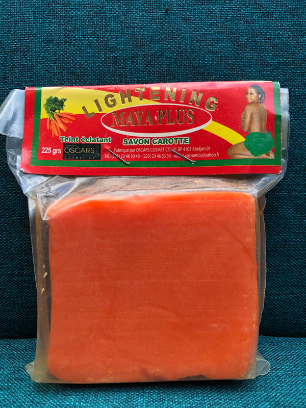 Eclaircissant Maya plus Carrot Soap 8 oz / 225 g