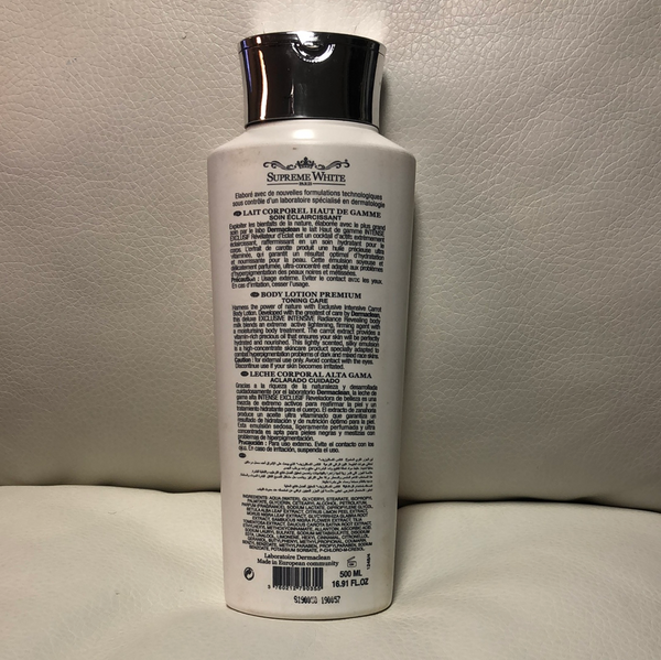 Supreme White Paris With Carrot Extract Lightening Lotion 500ml