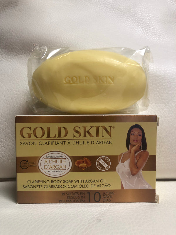 Gold Skin Clarifying Body soap with Argan Oil