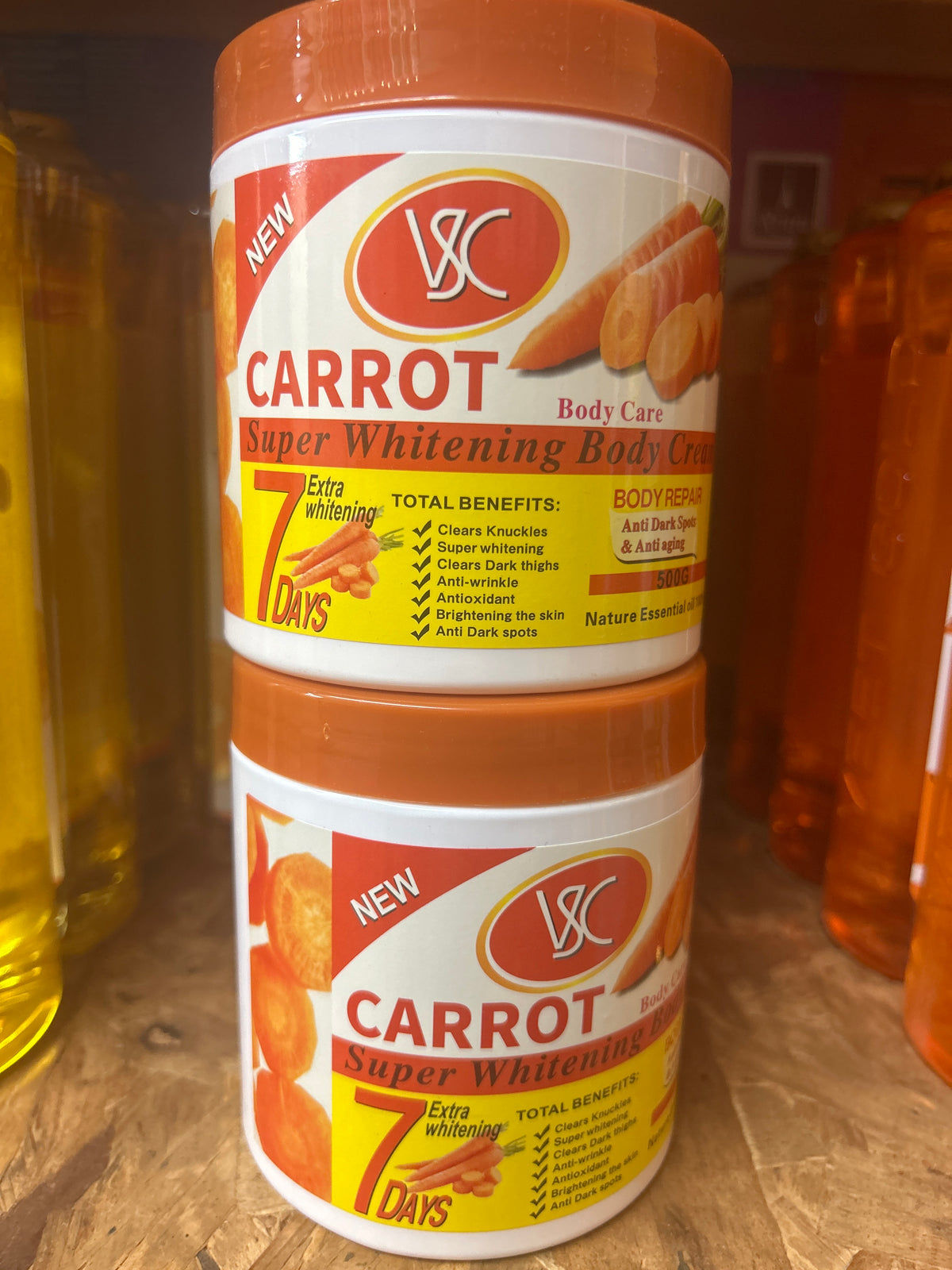 Carrot Super Whitening Body cream 500g