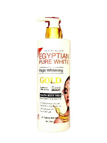 Egyptian Pure White Magic Whitening Gold Salon Body Milk 500ml