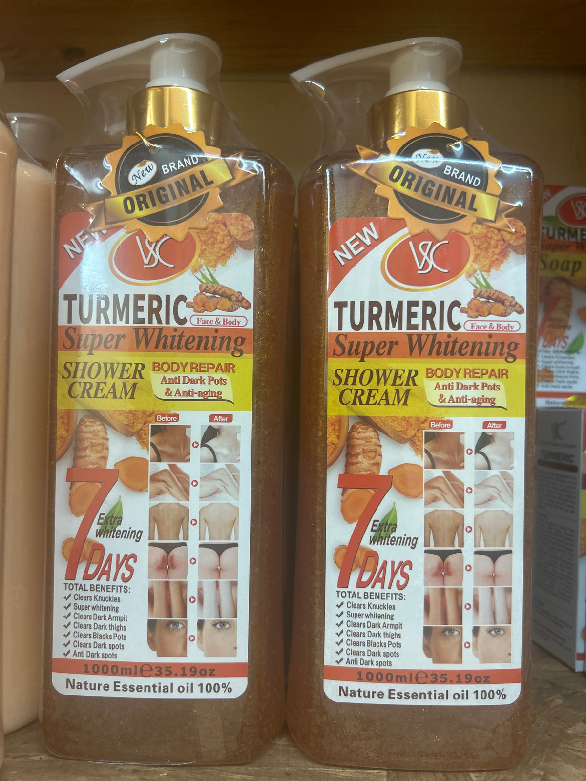 Turmeric Super Whitening Shower cream 1000ml