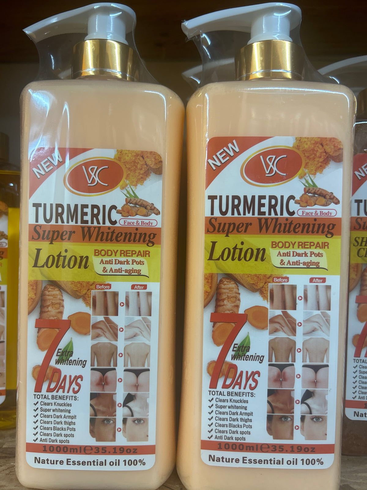 Turmeric Super Whitening Lotion, 1000ml