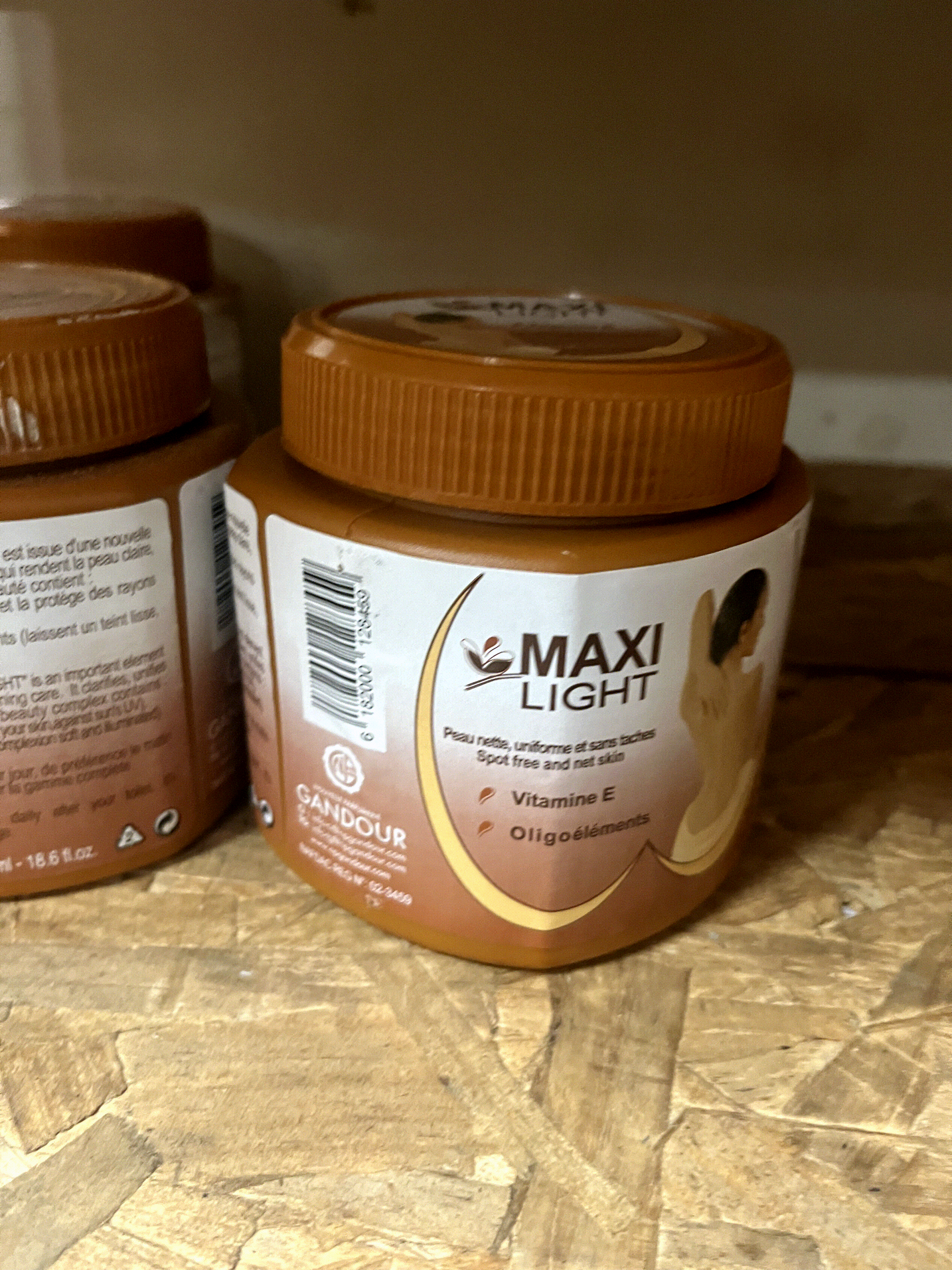 Maxi Light Cream Jar