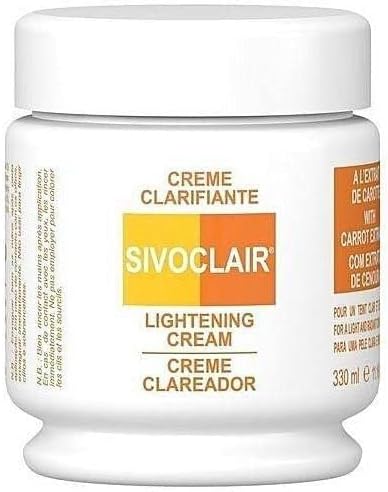 Sivo Clair Skin Lightening Jar Cream 10.1 Oz / 300 Ml