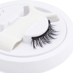 1 Pair Magnetic Eyelashes Handmade Fluffy Faux Mink Lashes