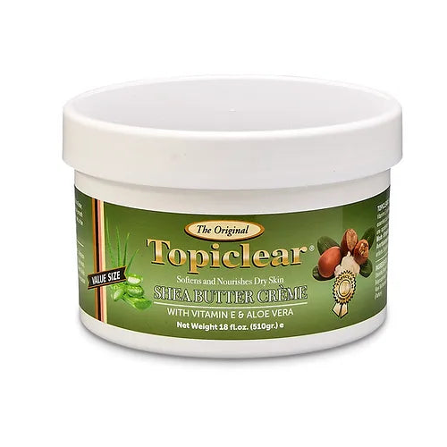 Topiclear Shea Butter Creme with Vitamin E & Aloe Vera 18 oz