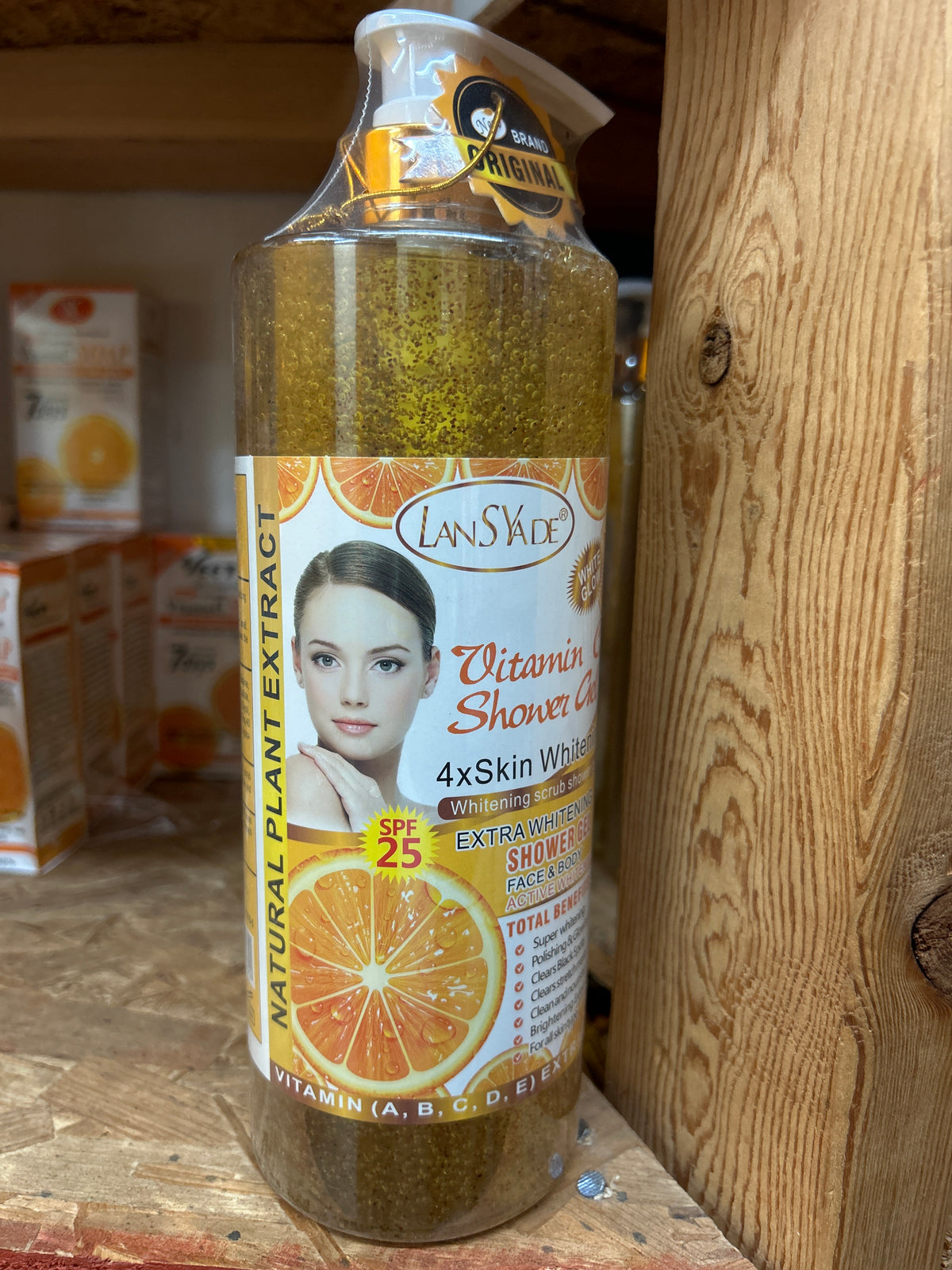 Vitamin C 4X Skin Whitening Shower Gel, 1000ml