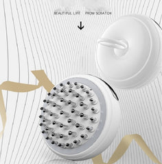 Infrared electric scalp hair growth comb