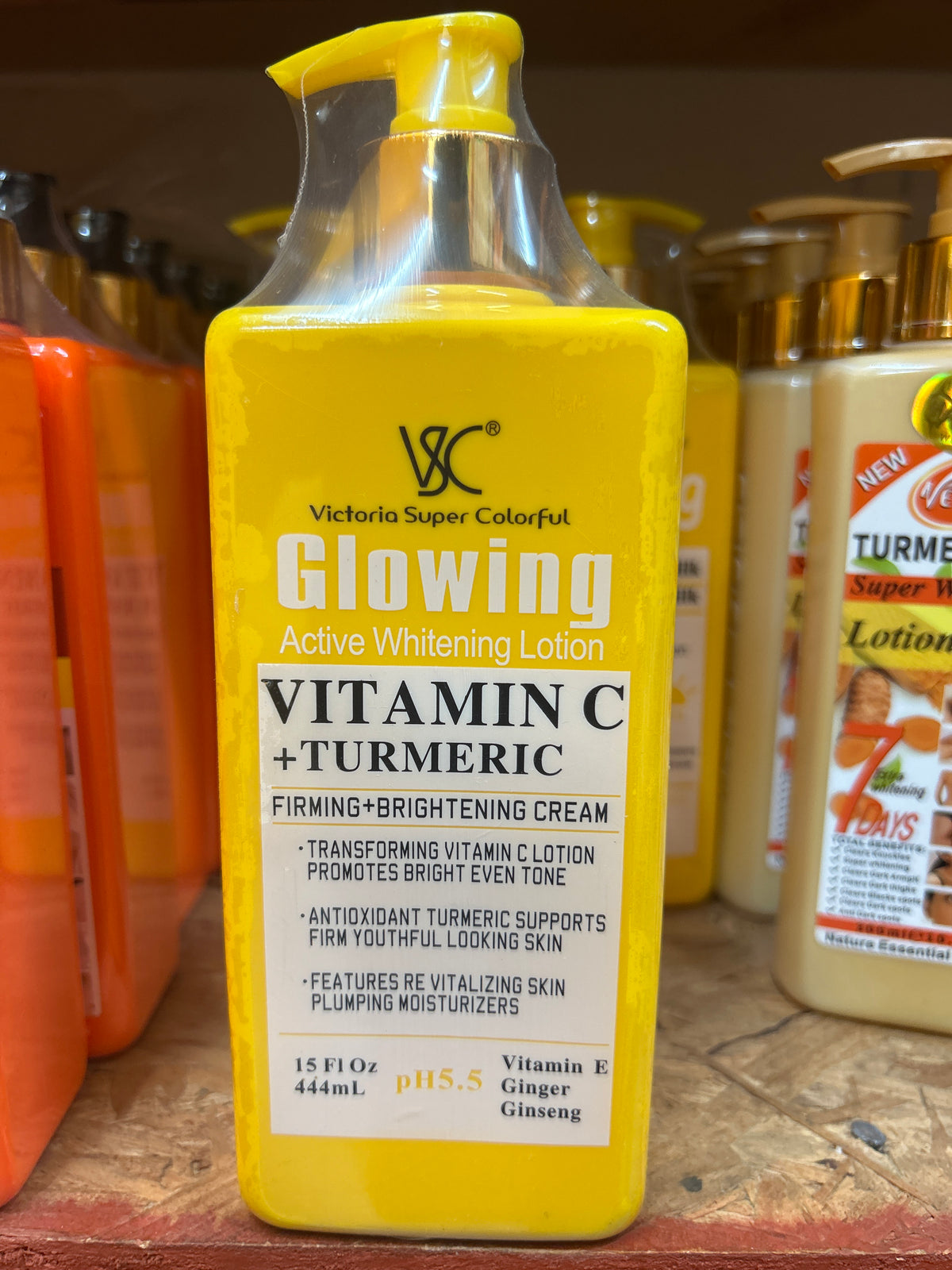 Vitamin C + Turmeric Firming + Brightening Cream, 444ml