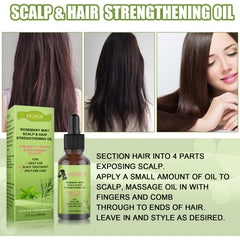 Rosemary Mint Hair Growth Fluid Scalp Massage