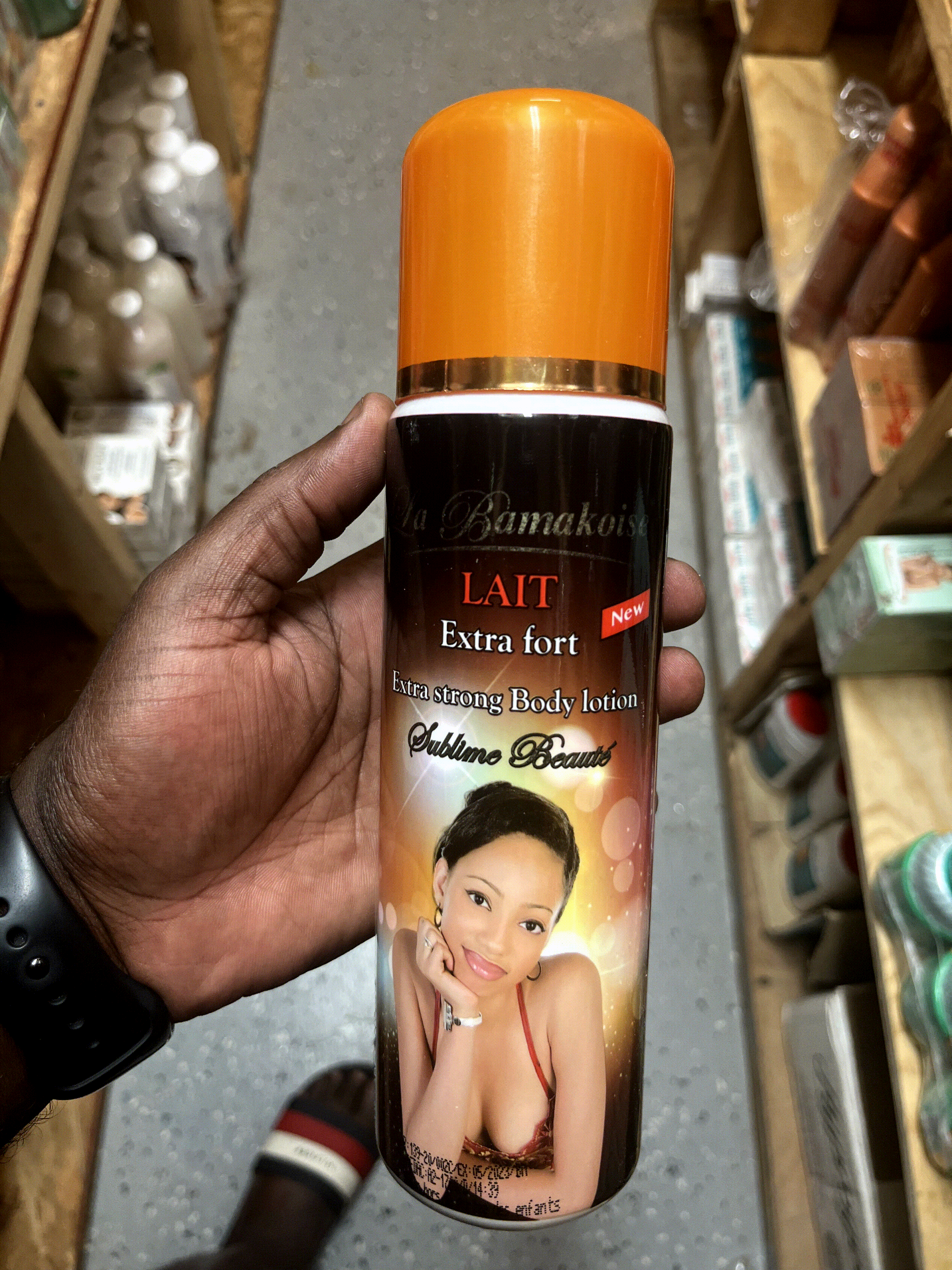 La Bamakoise Lait Extra Fort Extra Strong Body Lotion 500ml