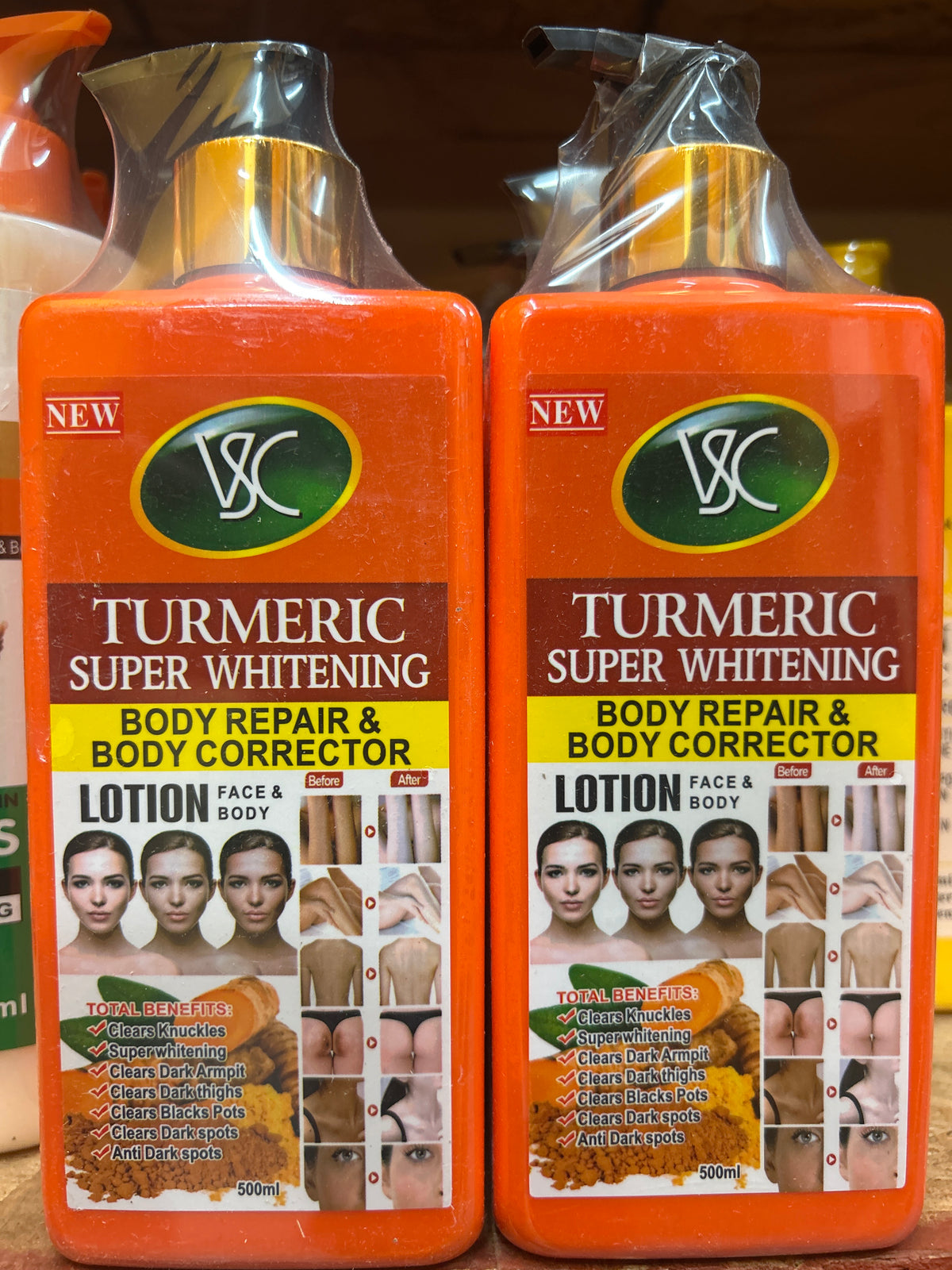 Turmeric Super Whitening Body Repair & Corrector Lotion, 500ml