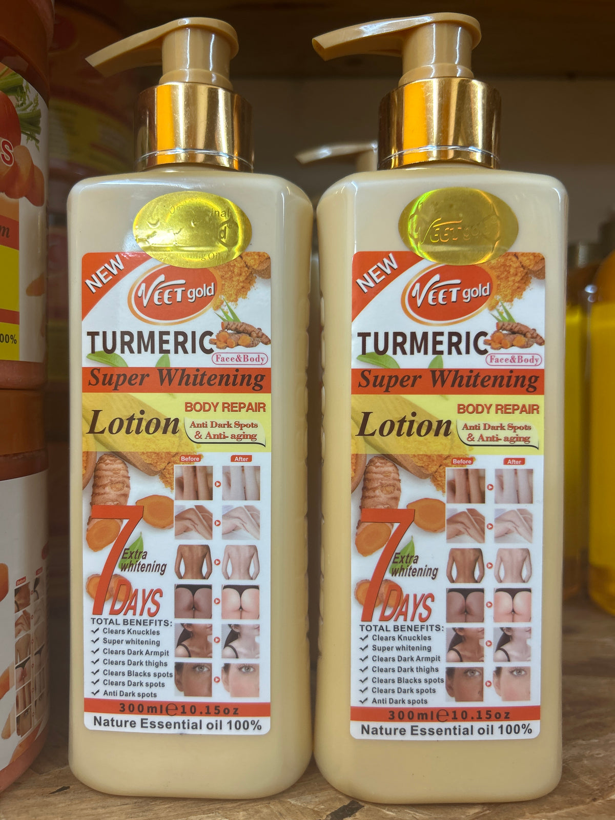 Vitamin C Body Oil, Body Corrector Oil, Whitening and Glowing Oil, 1000ml