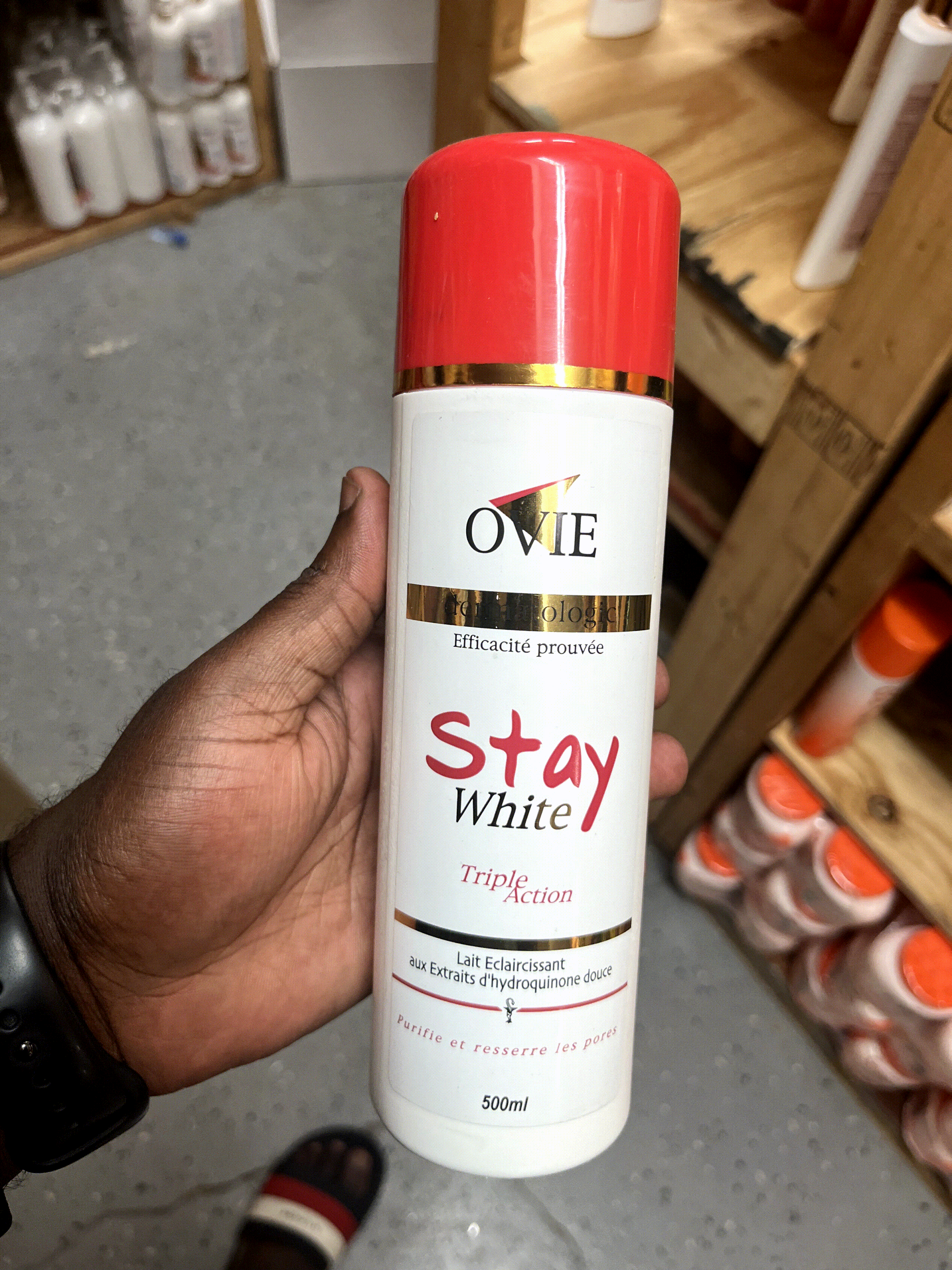 Ovie Stay White Triple Action Lotion 500ml