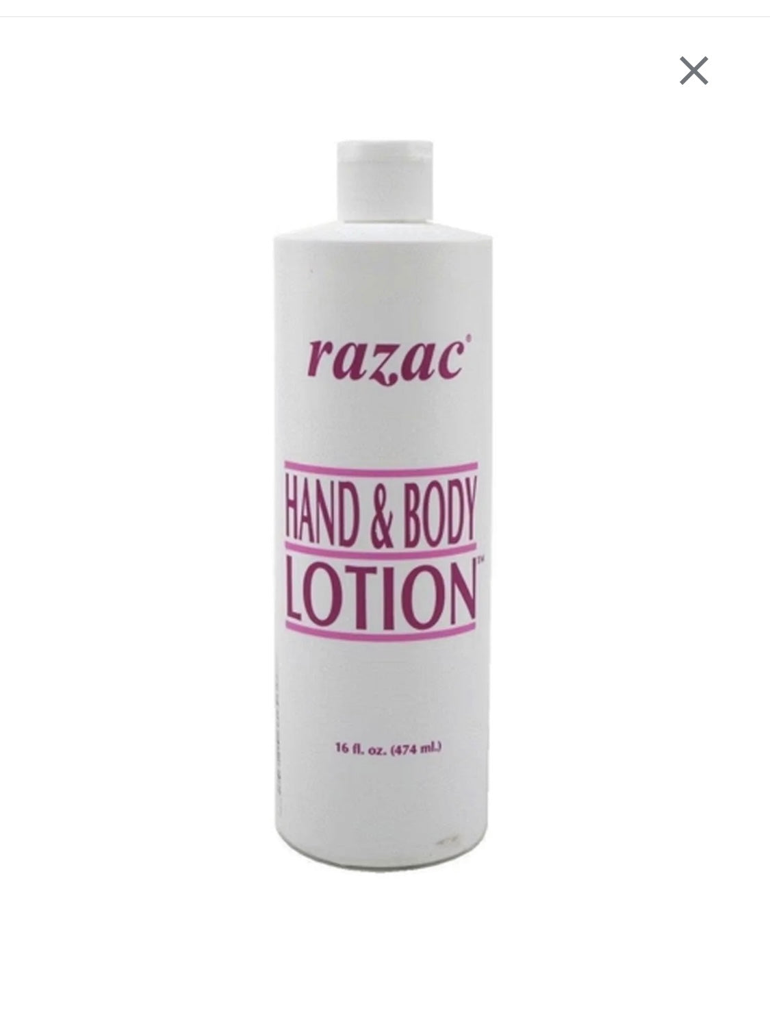 Razac Hand & Body Lotion 16oz