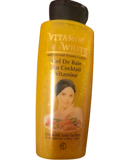 Vitamin White Bath Gel with Vitamin Cocktail