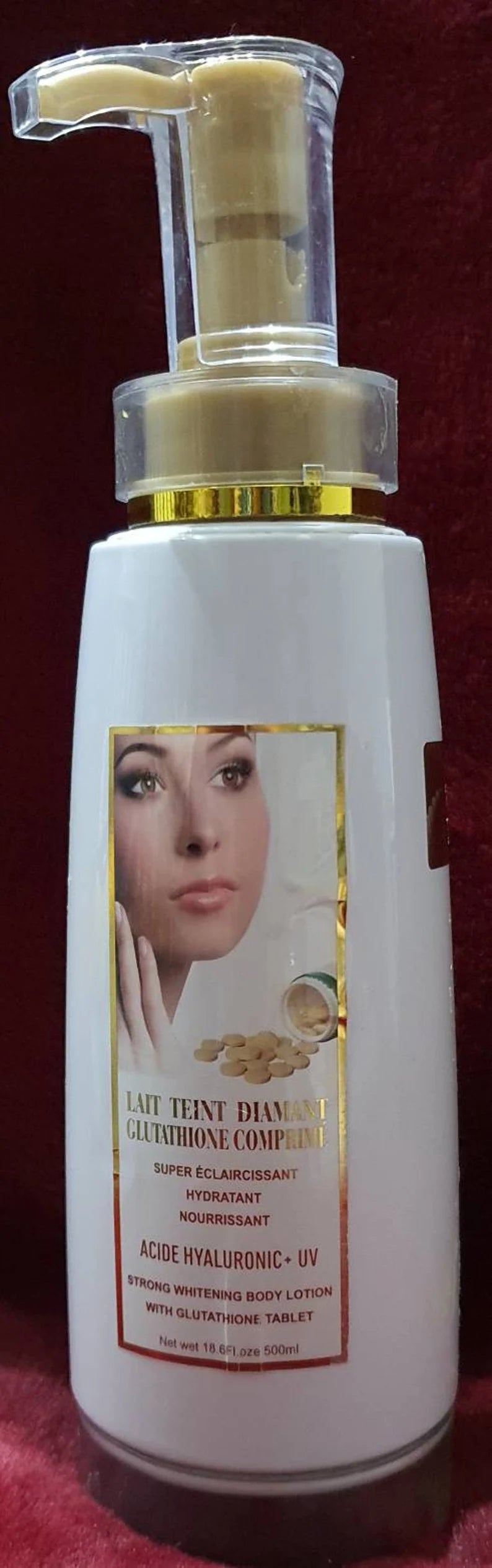glutathione comprime lotion Super Fort Strong Whitening Soap and Serum MGbeauty Place Lait Tent Diamant Glutathione Comprime