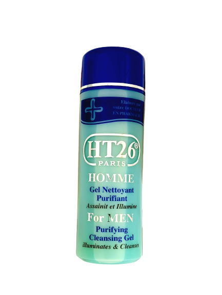 HT26 Paris Homme Purifying Cleansing Illuminates Gel & Cleanses For Men