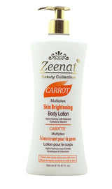 Zeenat Carrot Multiplex Skin Brightening Body Lotion 500ml