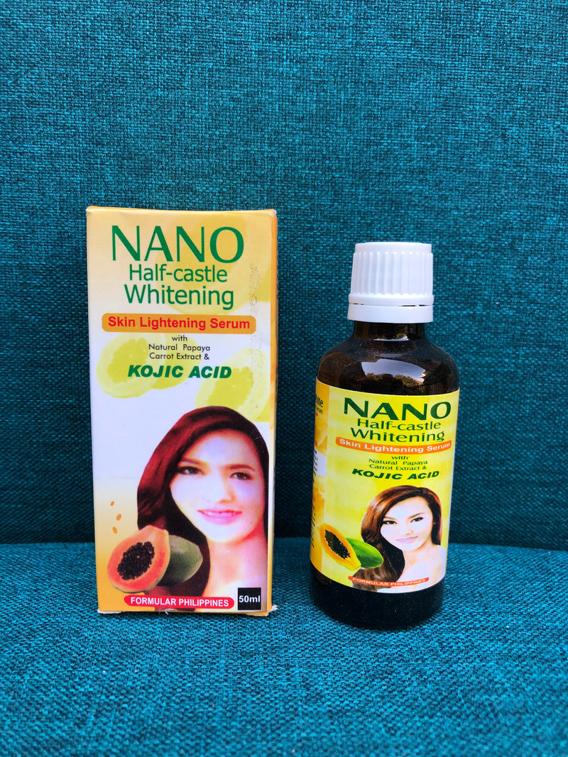 NANO HALF -CASTLE WHITENING SERUM 30ml - Afro Body Glow