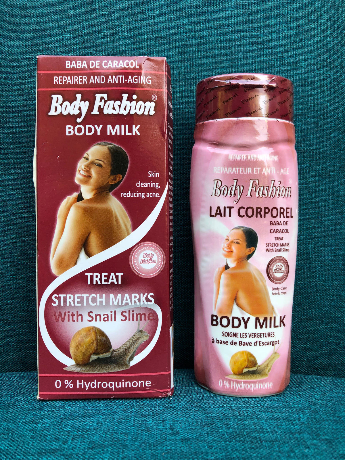 Body Fashion Body Milk - Afro Body Glow