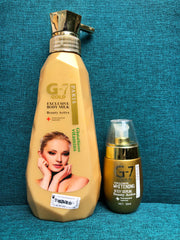 G7 Gold Exclusive Body Milk + Serum - Afro Body Glow