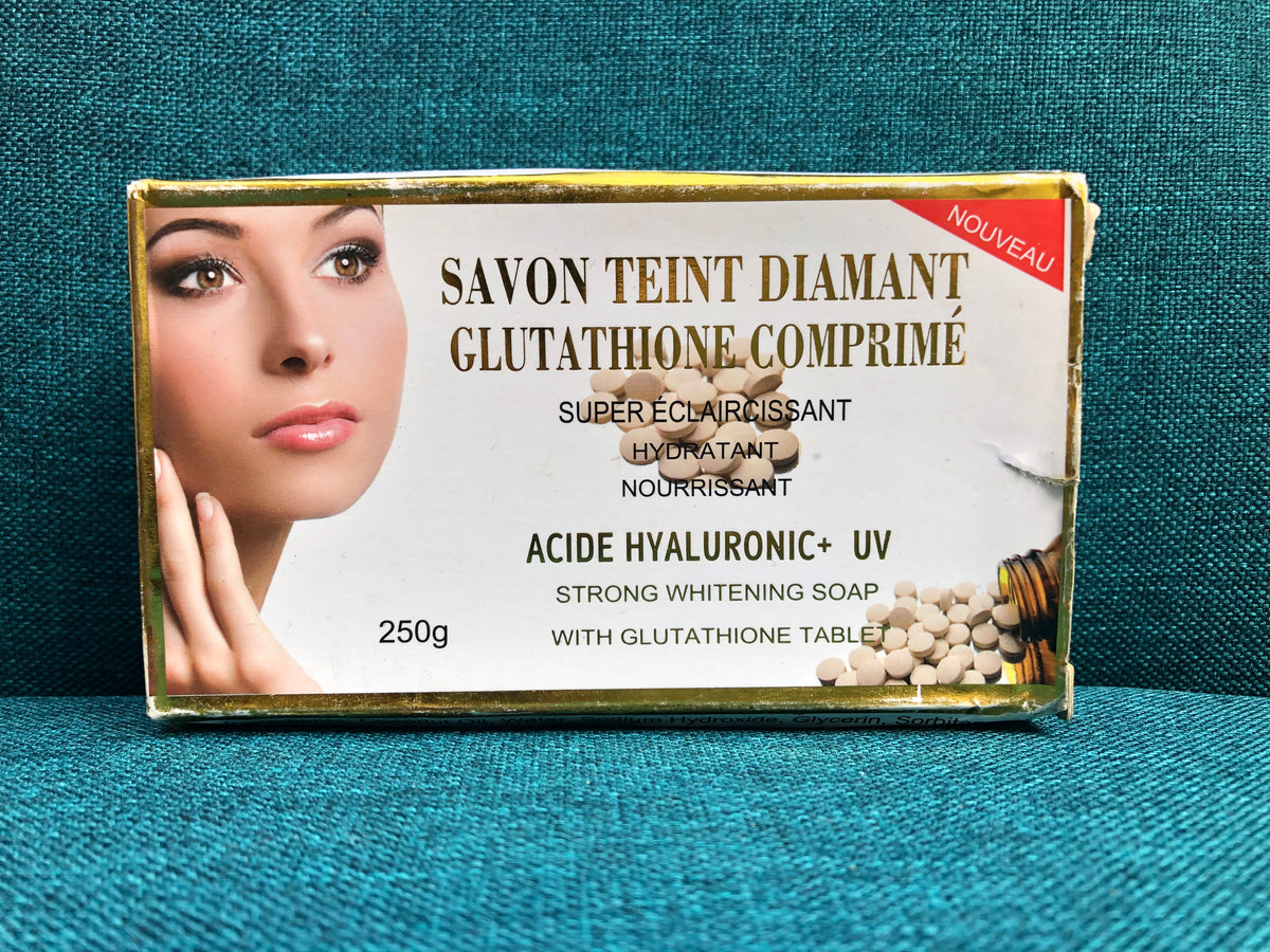 Savon Teint Diamant Glutathione Comprime Soap 250g - Afro Body Glow