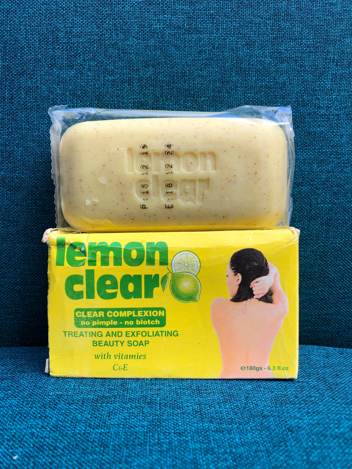 Lemon clear treating and exfoliating beauty soap 180g - Afro Body Glow