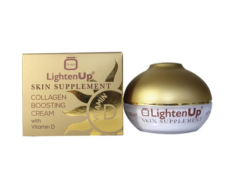 Lighten Up Collagen Boosting Cream with Vitamin D 100ml - Afro Body Glow