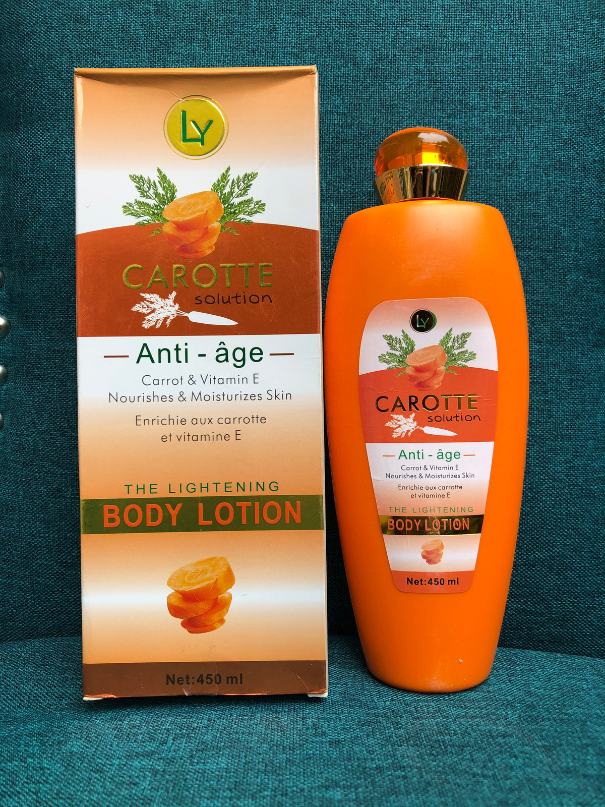 Ly Carotte Solution Body Lotion 450ml - Afro Body Glow