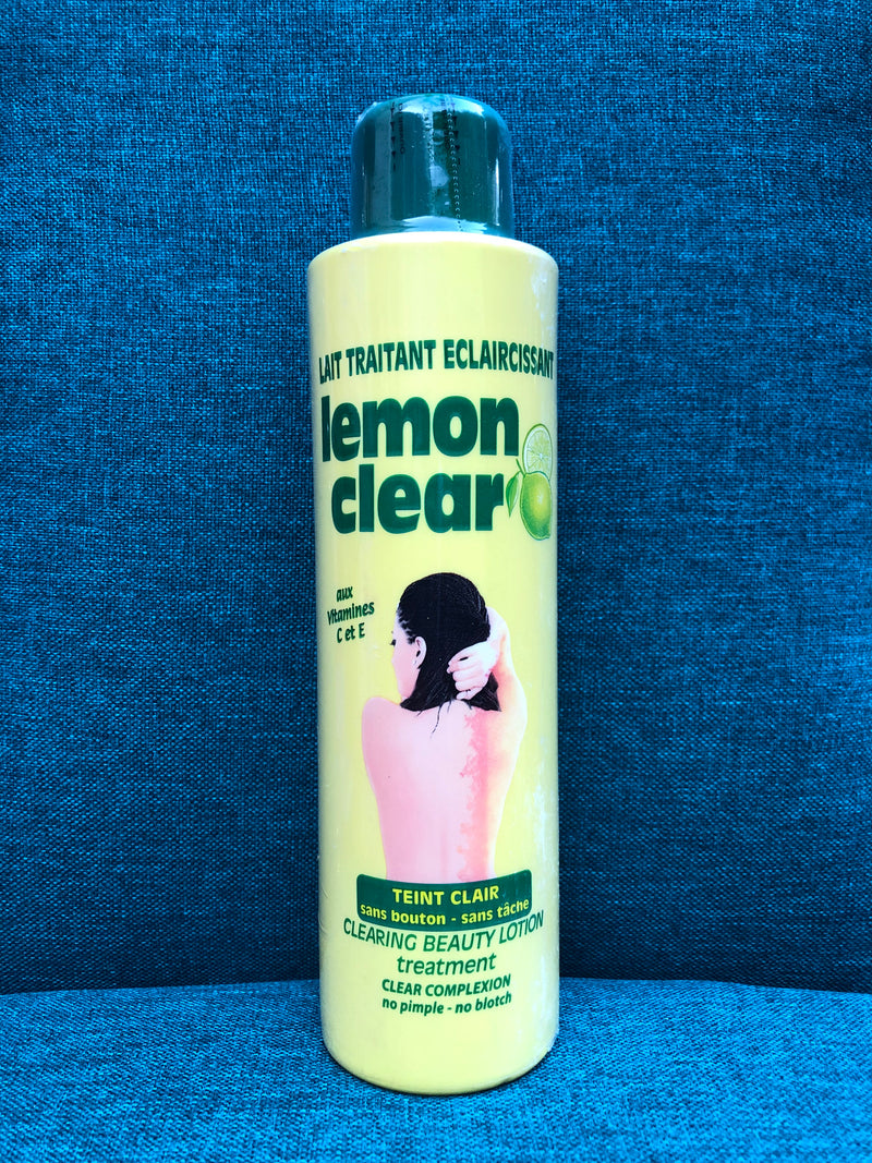 Lemon Clear beauty lotion 500ml - Afro Body Glow