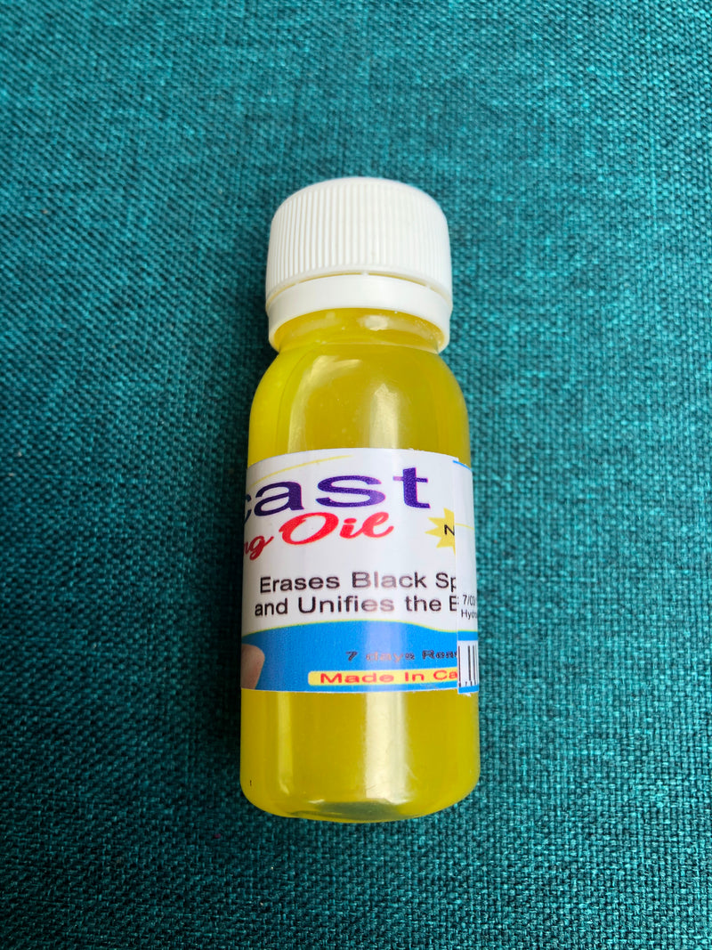 Halfcast whitening oil