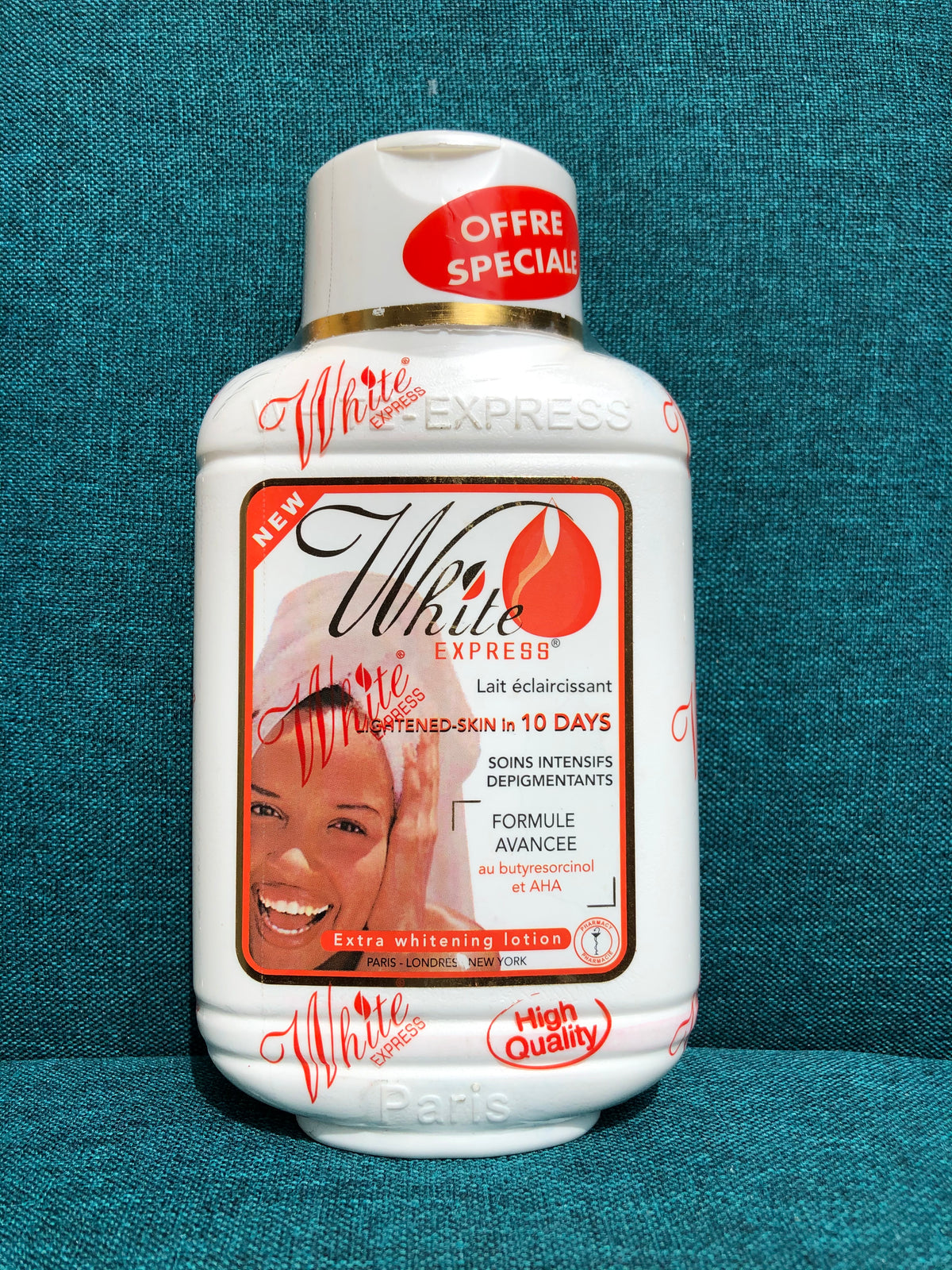 White Express Extra Whitening Lotion 10 Days 500 ml - Afro Body Glow