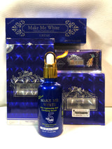 Make me White in Seven Days Set: Lotion, Cream, Serum, Tube, Speckle remover - Afro Body Glow