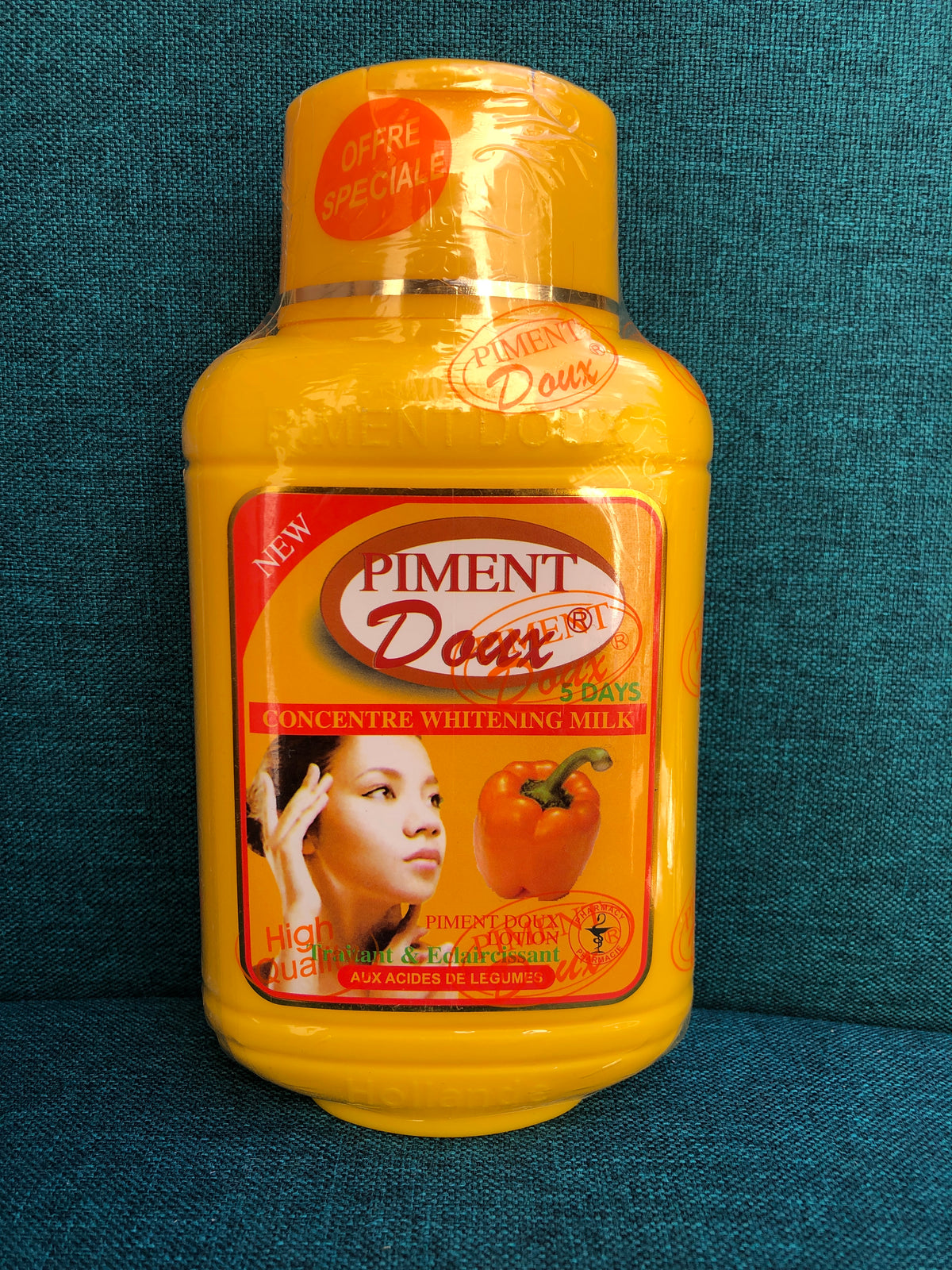 Piment Doux Extra Whitening Body Milk 500ML - Afro Body Glow