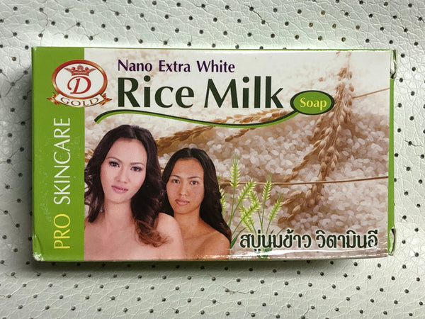 Nano extra white Rice Milk soap