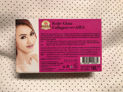 Kojic white Gluta collagen super AHA soap